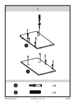 Предварительный просмотр 11 страницы Twin-Star International McLeland Design 18MM6127 Assembly Instructions Manual