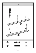 Предварительный просмотр 19 страницы Twin-Star International McLeland Design 18MM6127 Assembly Instructions Manual