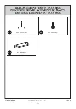 Preview for 27 page of Twin-Star International TC53-6076 Assembly Instructions Manual