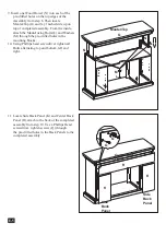 Preview for 6 page of Twin-Star International WOOD FIREPLACE MANTEL 23MM1424 Instruction Manual Enclosed