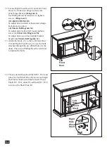 Preview for 7 page of Twin-Star International WOOD FIREPLACE MANTEL 23MM1424 Instruction Manual Enclosed