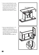 Preview for 12 page of Twin-Star International WOOD FIREPLACE MANTEL 23MM1424 Instruction Manual Enclosed