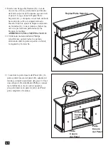 Preview for 13 page of Twin-Star International WOOD FIREPLACE MANTEL 23MM1424 Instruction Manual Enclosed