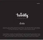 Предварительный просмотр 1 страницы Twinkly Dots Instruction Manual