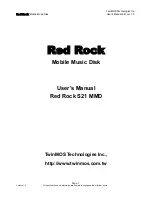 Предварительный просмотр 1 страницы TwinMOS Red Rock User Manual