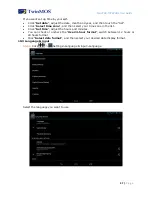 Предварительный просмотр 43 страницы TwinMOS TwinTAB-T7283GD1 User Manual