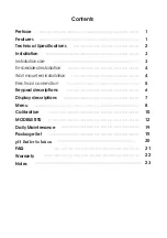 Preview for 3 page of Twinno T4055 Operating Manual