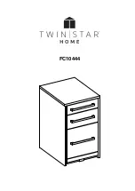 Twinstar Home FC10444 Assembly Instructions Manual preview