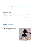 TwinStar Telescopes 80mm Reflector Telescope Assembly Manual preview