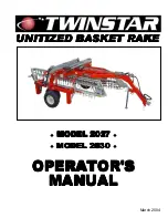 TwinStar 2027 Operator'S Manual preview