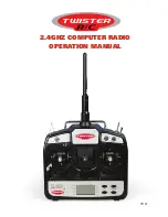 Twister 2.4Ghz Computer Radio Operation Manual предпросмотр