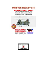 Предварительный просмотр 36 страницы Twister Skylift 2.4 Assembly & Flight Training Manual