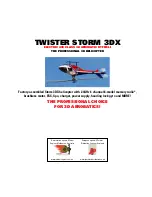 Preview for 16 page of Twister Storm 3DX Assembly & Flight Training Manual