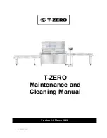 Предварительный просмотр 1 страницы Twister T-ZERO Maintenance And Cleaning Manual