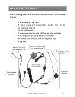 Предварительный просмотр 4 страницы Twisty Ride MOTORCYCLE & SCOOTER IPHONE 5 CHARGER User Manual