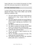 Preview for 6 page of Twisty Ride MOTORCYCLE & SCOOTER IPHONE 5 CHARGER User Manual