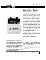 Two notes Audio Engineering Torpedo C.A.B. M Quick Start Manual preview