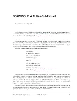 Preview for 3 page of Two Notes TORPEDO C.A.B. User Manual