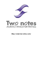 Preview for 36 page of Two Notes TORPEDO C.A.B. User Manual