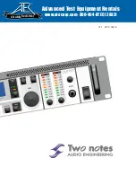 Two Notes VM-202 User Manual preview