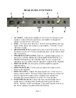 Preview for 5 page of Two-Rock Emerald 50 Owner'S Manual