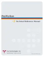 Two Technologies ProMotion Technical Reference Manual preview