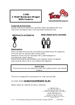 Preview for 1 page of Twoey 1100 Assembly Instructions Manual