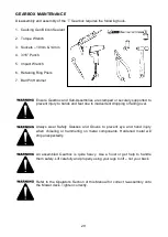 Preview for 46 page of Twose MAXICUT 280 Operator'S Manual