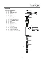 Preview for 4 page of Twyford SF1139CP Installation And Maintenance Instructions Manual