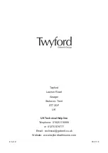 Preview for 16 page of Twyford SF1139CP Installation And Maintenance Instructions Manual