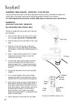 Preview for 9 page of Twyford X52 Series Instruction Booklet