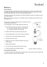 Preview for 12 page of Twyford X52 Series Instruction Booklet