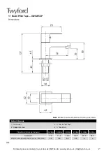 Preview for 8 page of Twyford X62 Series Instruction Booklet