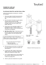 Preview for 13 page of Twyford X62 Series Instruction Booklet