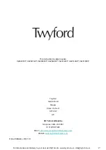 Preview for 20 page of Twyford X62 Series Instruction Booklet