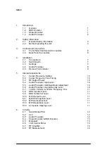 Preview for 2 page of TX Techniques TX FM1 Technical Manual