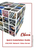 Предварительный просмотр 1 страницы TXper nVS-1P Quick Installation Manual