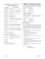 Preview for 8 page of TxPORT Transport PRISM 3021 Manual