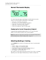 Preview for 8 page of TXU Energy iThermostat 1F88-300 In-Home User Manual