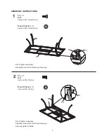 Preview for 3 page of Ty Pennington Style BRYANT 7PCS DINING SET Owner'S Manual