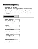 Предварительный просмотр 2 страницы Ty Pennington 0-08969492-1 Use & Care Manual