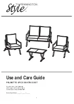 Preview for 1 page of Ty Pennington 471 333112 186 8 Use And Care Manual