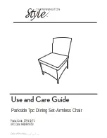 Preview for 1 page of Ty Pennington 848306016758 Use And Care Manual
