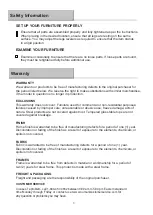 Предварительный просмотр 3 страницы Ty Pennington Style BROOKLINE D71 M20289 Use And Care Manual