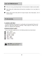 Предварительный просмотр 4 страницы Ty Pennington Style KEY LARGO SECTIONAL SOFA SET Use And Care Manual