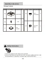 Preview for 13 page of Ty Pennington Style KEY LARGO SECTIONAL SOFA SET Use And Care Manual