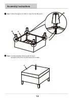 Preview for 14 page of Ty Pennington Style KEY LARGO SECTIONAL SOFA SET Use And Care Manual