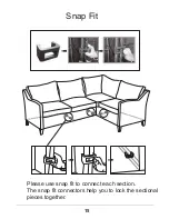 Preview for 15 page of Ty Pennington Style KEY LARGO SECTIONAL SOFA SET Use And Care Manual