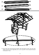 Preview for 29 page of Ty Pennington Style SUNSET BEACH DELUXE LIGHTED HARDTOP BAR W/ 4 STOOLS Owner'S Manual