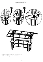 Preview for 34 page of Ty Pennington Style SUNSET BEACH DELUXE LIGHTED HARDTOP BAR W/ 4 STOOLS Owner'S Manual